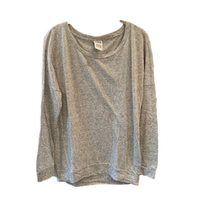 Victoria’s Secret PINK Grey Long Sleeve Top Size XS